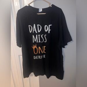 ✨Birthday Dad of Miss Onederful T-shirt for Men✨